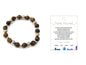 PULSEIRA DE ACO COM PEDRA