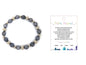 PULSEIRA DE ACO COM PEDRA