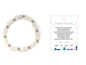 PULSEIRA DE ACO COM PEDRA