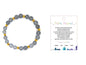 PULSEIRA DE ACO COM PEDRA