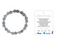 PULSEIRA DE ACO COM PEDRA