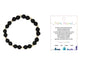 PULSEIRA DE ACO COM PEDRA