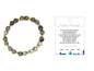 PULSEIRA DE ACO COM PEDRA