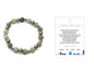 PULSEIRA DE ACO COM PEDRA
