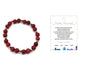 PULSEIRA DE ACO COM PEDRA