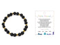 PULSEIRA DE ACO COM PEDRA