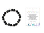 PULSEIRA DE ACO COM PEDRA