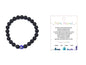 PULSEIRA DE ACO COM PEDRA