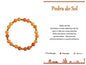 PULSEIRA DE AÇO COM PEDRA